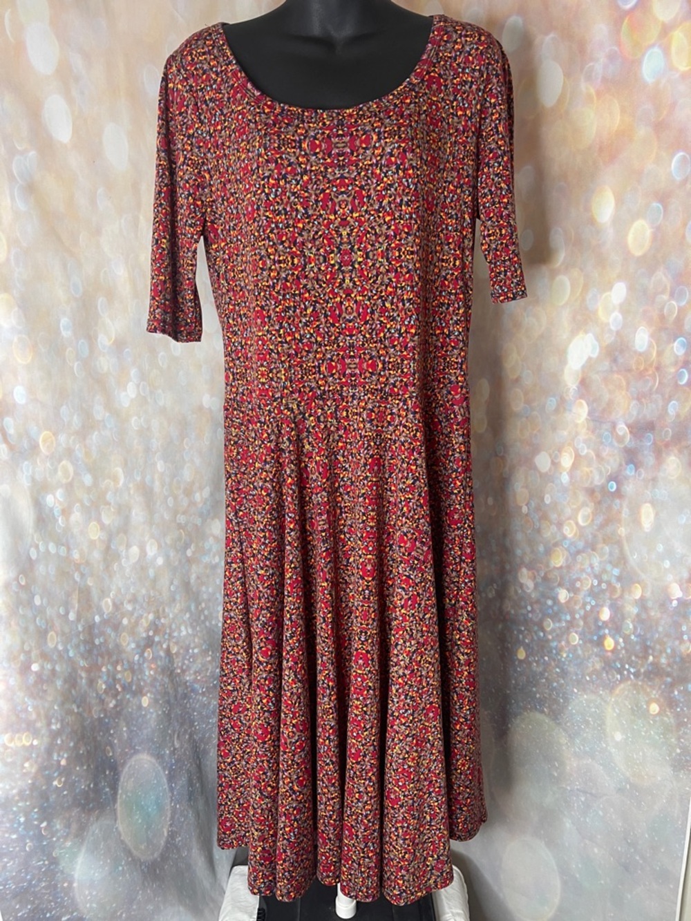 LuLaRoe Nicole Dress Size XL EC